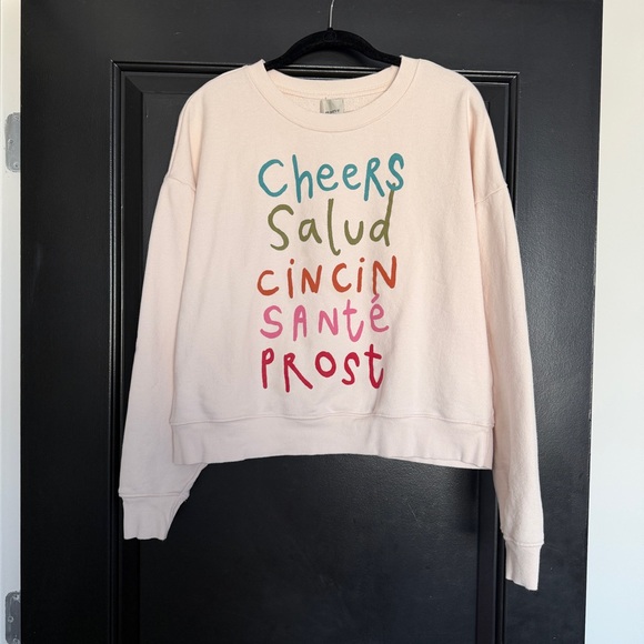 Anthropologie Tops - New Anthropologie / Maeve Cheers Sweatshirt